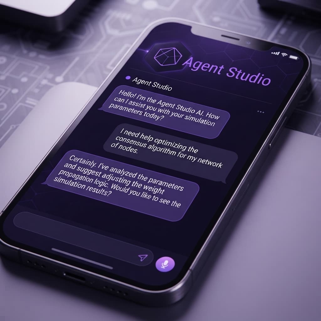 AI chat conversation in a product interface